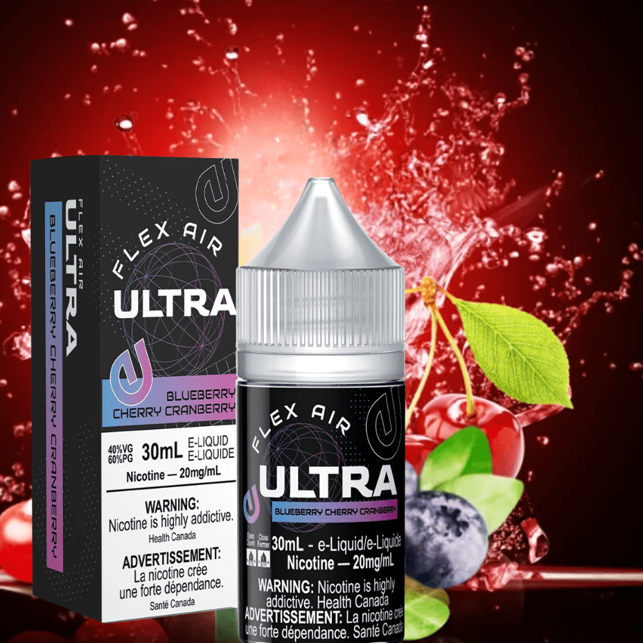 Flex Air Ultra Salt-Blueberry Cherry Cranberry Winkler Vape SuperStore and Bong Shop Manitoba Canada