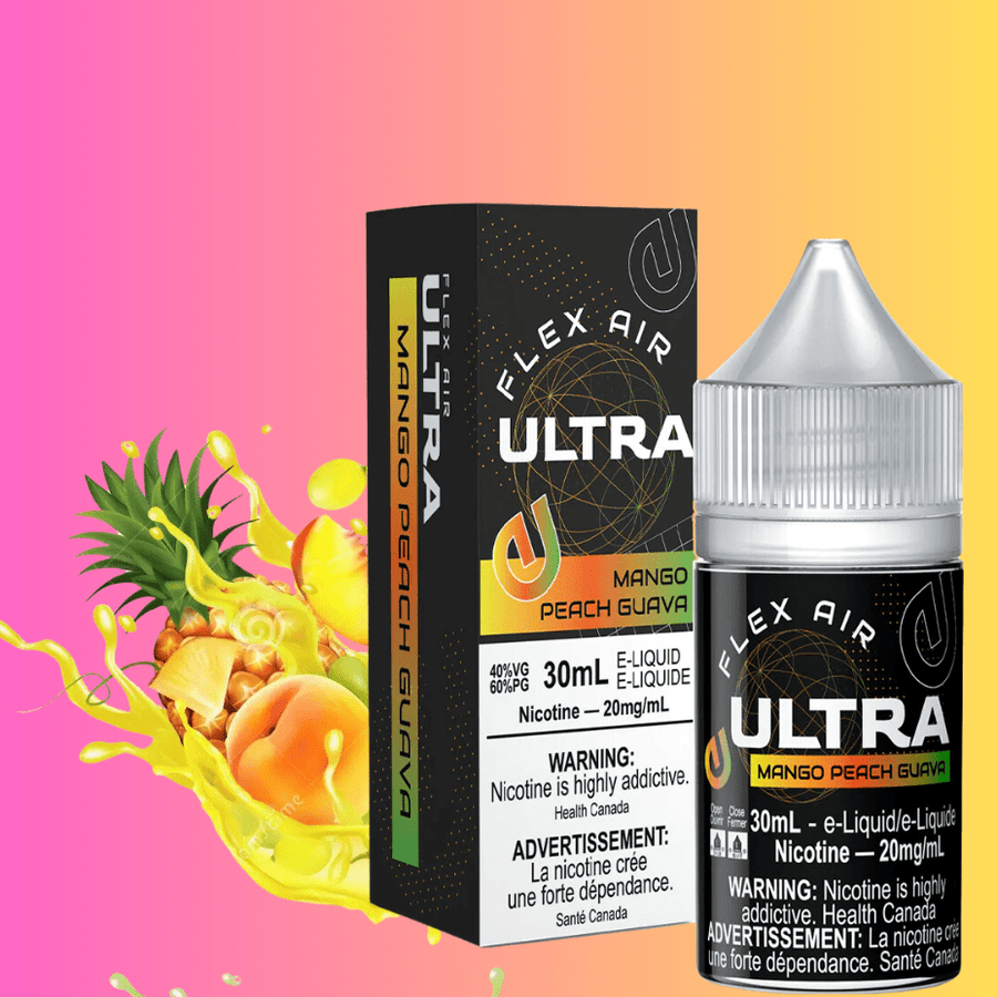 Flex Air Ultra Salt-Mango Peach Guava Winkler Vape SuperStore and Bong Shop Manitoba Canada