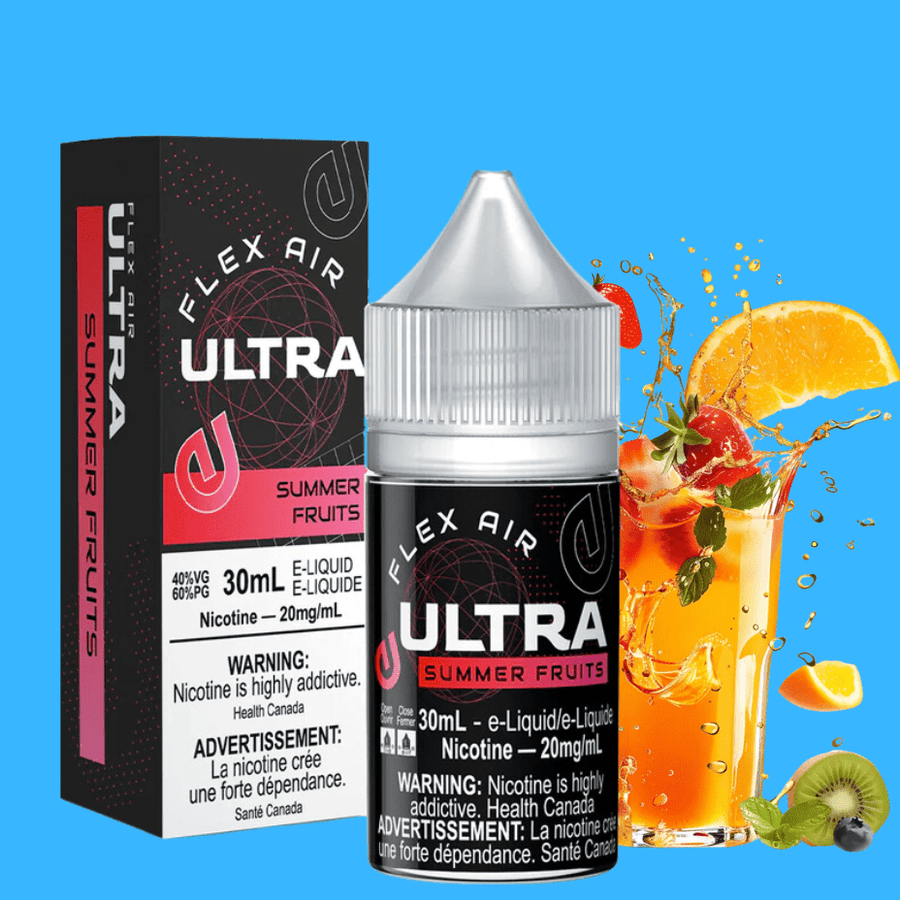 Flex Air Ultra Salt-Summer Fruits Winkler Vape SuperStore and Bong Shop Manitoba Canada