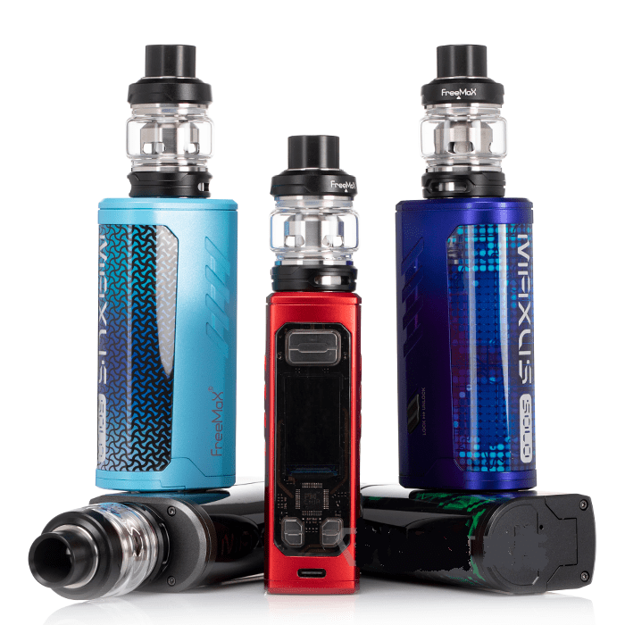 Freemax Maxus Solo 100W Starter Kit Cobalt Blue Winkler Vape SuperStore and Bong Shop Manitoba Canada