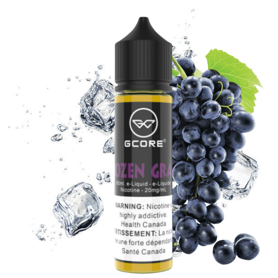 Frozen Grape Salt by GCORE 60ml 20mg Winkler Vape SuperStore and Bong Shop Manitoba Canada