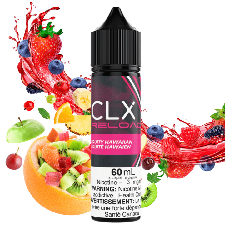 Fruity Hawaiian by CLX Reload E-liquid 3mg Winkler Vape SuperStore and Bong Shop Manitoba Canada