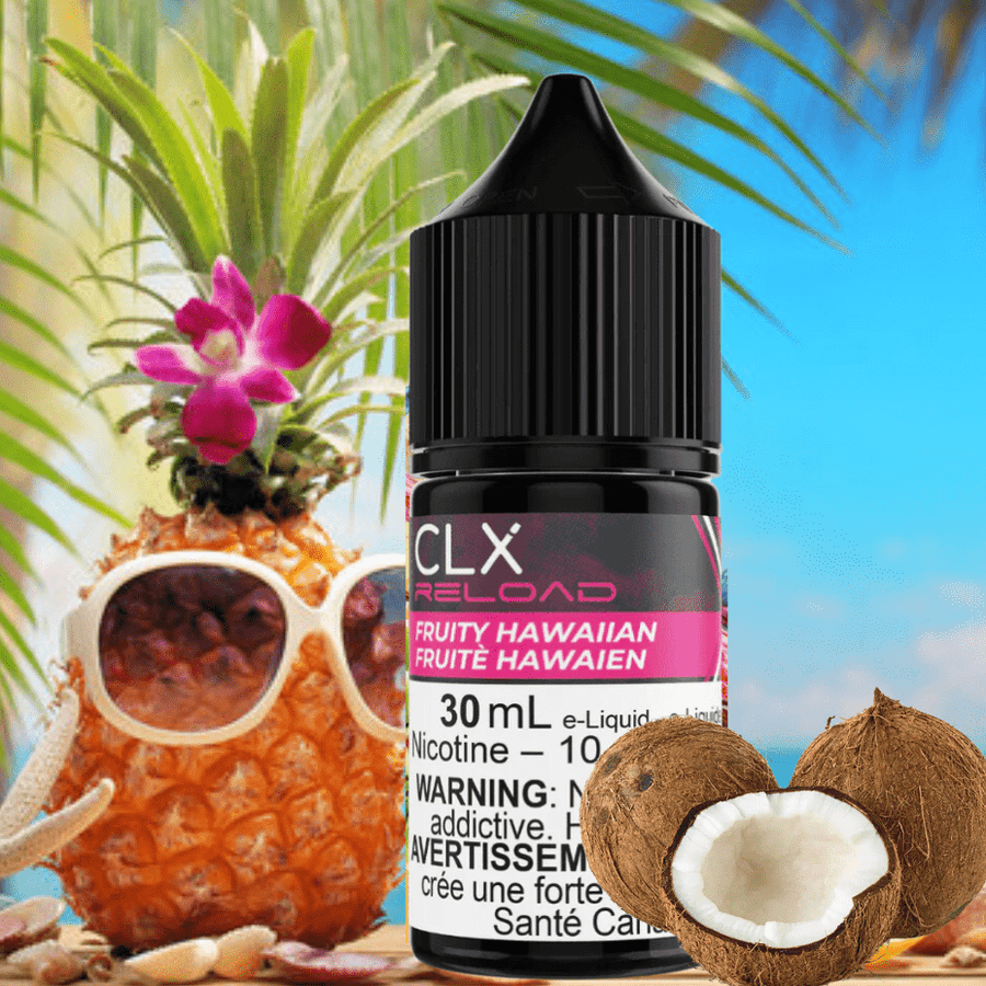 Fruity Hawaiian Salt by CLX Reload E-Liquid Winkler Vape SuperStore and Bong Shop Manitoba Canada