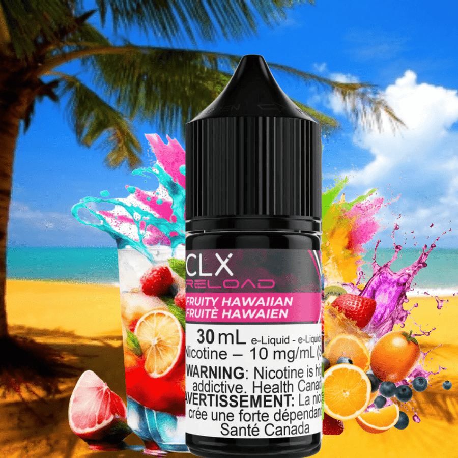 Fruity Hawaiian Salt by CLX Reload E-Liquid Winkler Vape SuperStore and Bong Shop Manitoba Canada