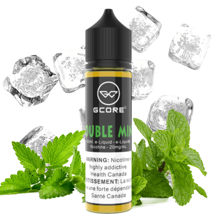 Gcore Double Mint Salt Nic 60ml 20mg / 60mL Winkler Vape SuperStore and Bong Shop Manitoba Canada