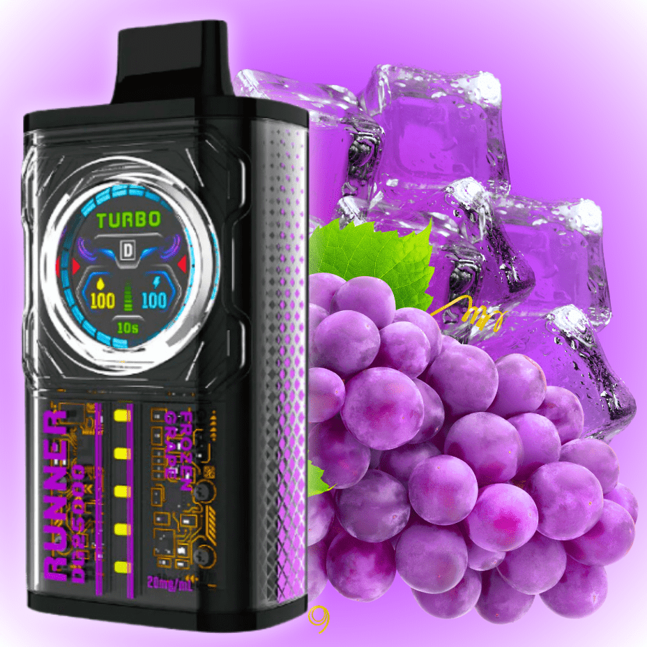 GCORE Runner 25K Disposable Vape - Frozen Grape 20mg / 25000 Puffs Winkler Vape SuperStore and Bong Shop Manitoba Canada