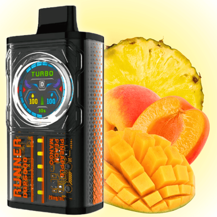 GCORE Runner 25K Disposable Vape - Pineapple Peach Mango 20mg / 25000 Puffs Winkler Vape SuperStore and Bong Shop Manitoba Canada