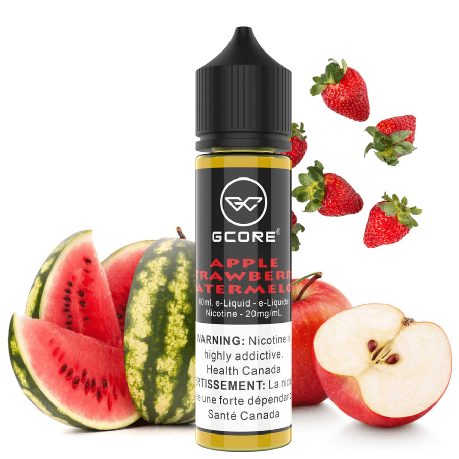 Gcore Salt-Apple Strawberry Watermelon 60ml 20mg Winkler Vape SuperStore and Bong Shop Manitoba Canada