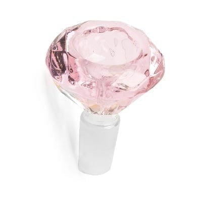 Gear Premium 14mm Diamond Bling Bowl 14mm / Pink Winkler Vape SuperStore and Bong Shop Manitoba Canada