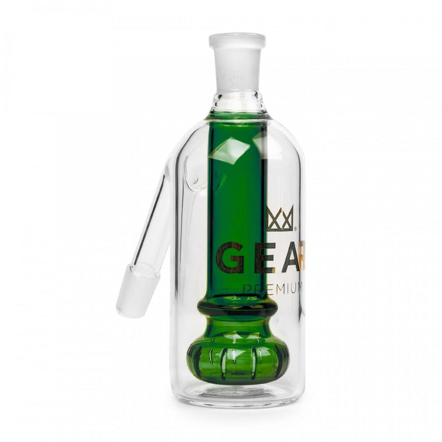 GEAR Premium 90°  Showerhead Perc Ash Catcher 14mm 14mm / 45° / Green Winkler Vape SuperStore and Bong Shop Manitoba Canada