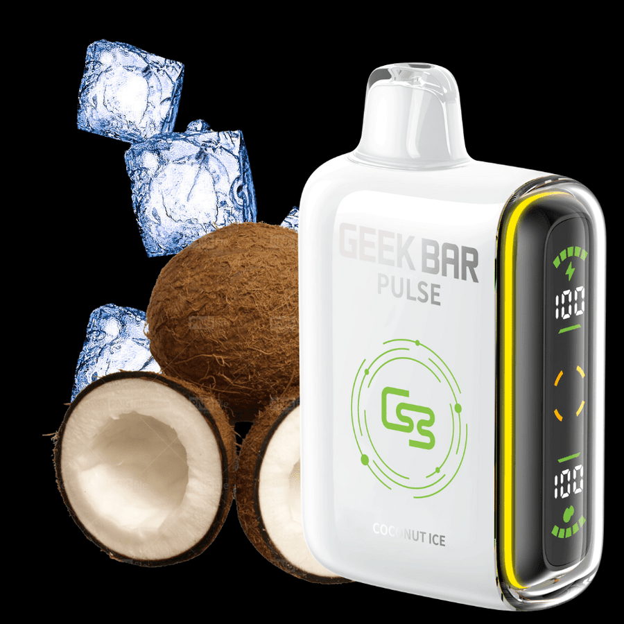 Geek Bar Pulse 9000 Disposable Vape-Coconut Ice 9000 Puffs / 20mg Winkler Vape SuperStore and Bong Shop Manitoba Canada