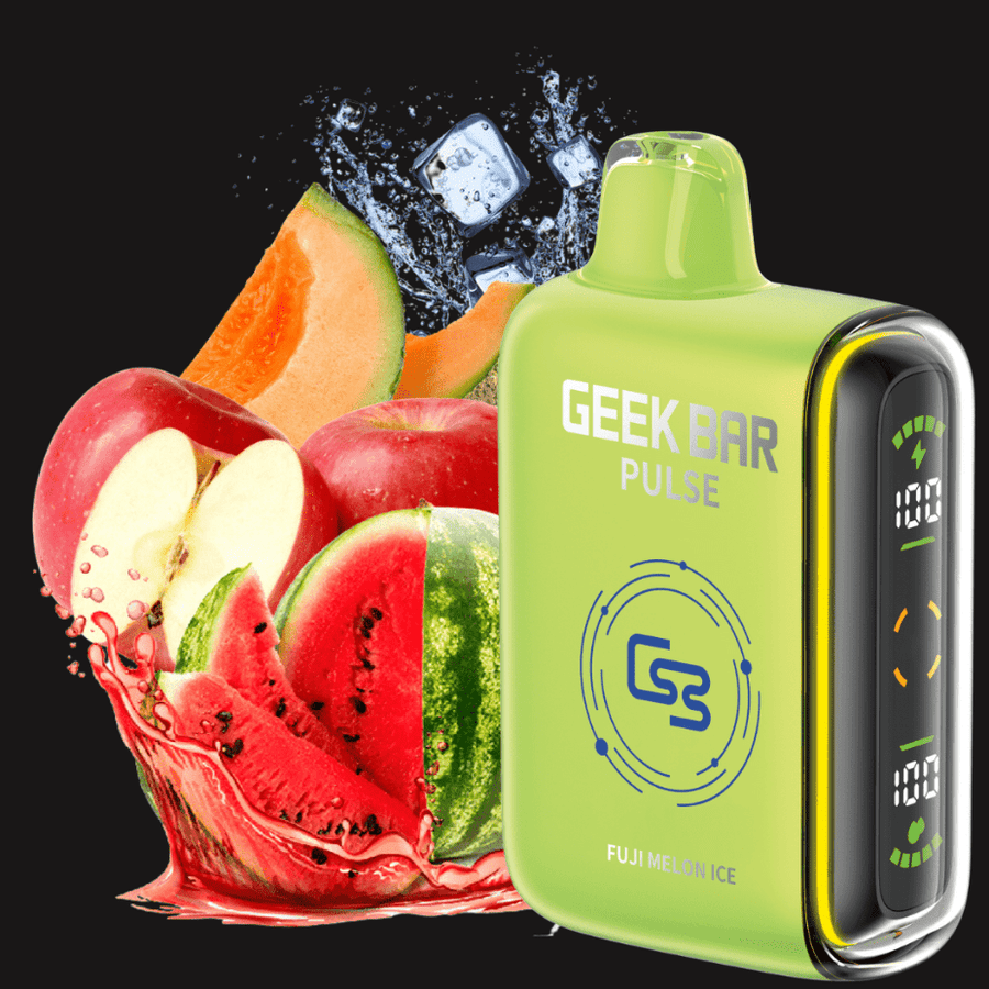 Geek Bar Pulse 9000 Disposable Vape-Fuji Melon Ice 20mg / 9000 Puffs Winkler Vape SuperStore and Bong Shop Manitoba Canada