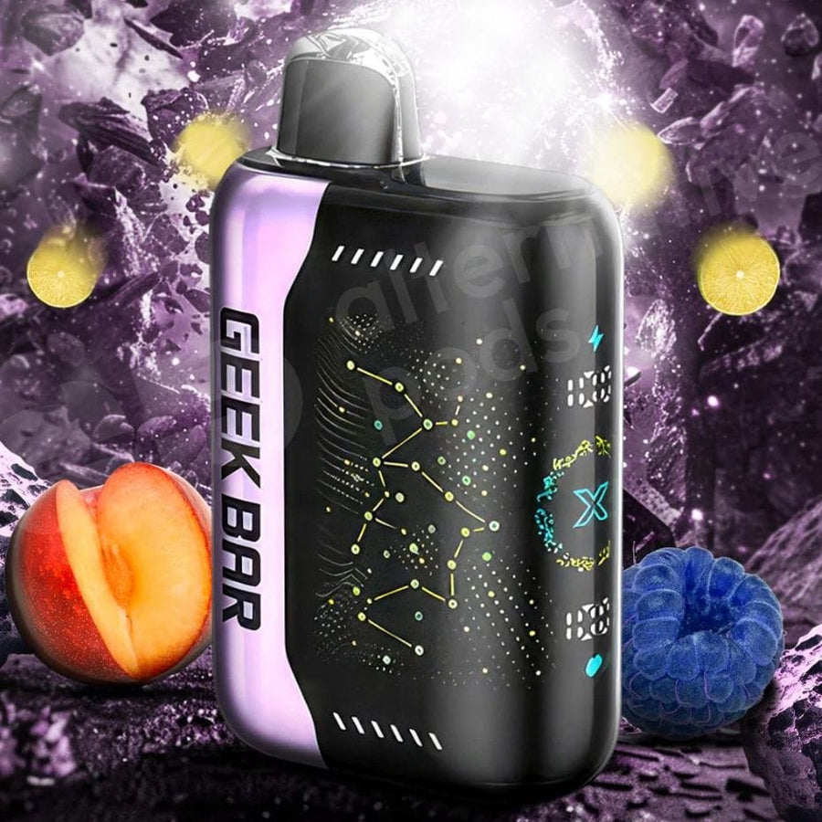 Geek Bar Pulse X 25K Disposable Vape - Peach Berry Lime Ice 25000 Puffs / 20mg Winkler Vape SuperStore and Bong Shop Manitoba Canada