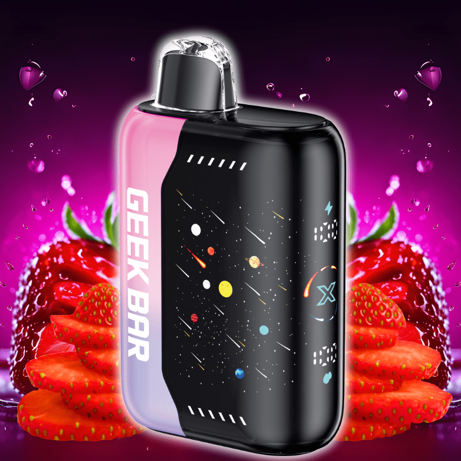 Geek Bar Pulse X 25K Disposable Vape - Sour Strawberry Ice 25000 Puffs / 20mg Winkler Vape SuperStore and Bong Shop Manitoba Canada