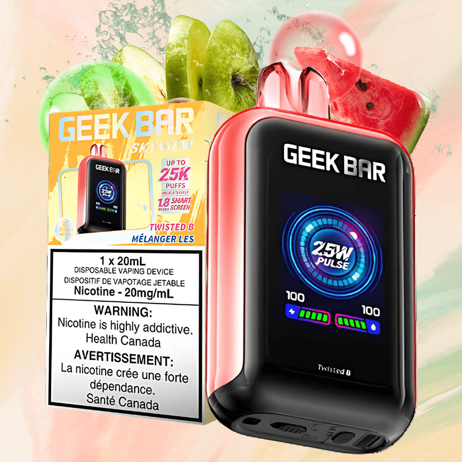 Geek Bar Skyview 25K Disposable Vape - Twisted B 25000 Puffs / 20mg Winkler Vape SuperStore and Bong Shop Manitoba Canada