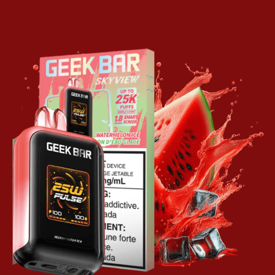 Geek Bar Skyview 25K Disposable Vape - Watermelon Ice Winkler Vape SuperStore and Bong Shop Manitoba Canada