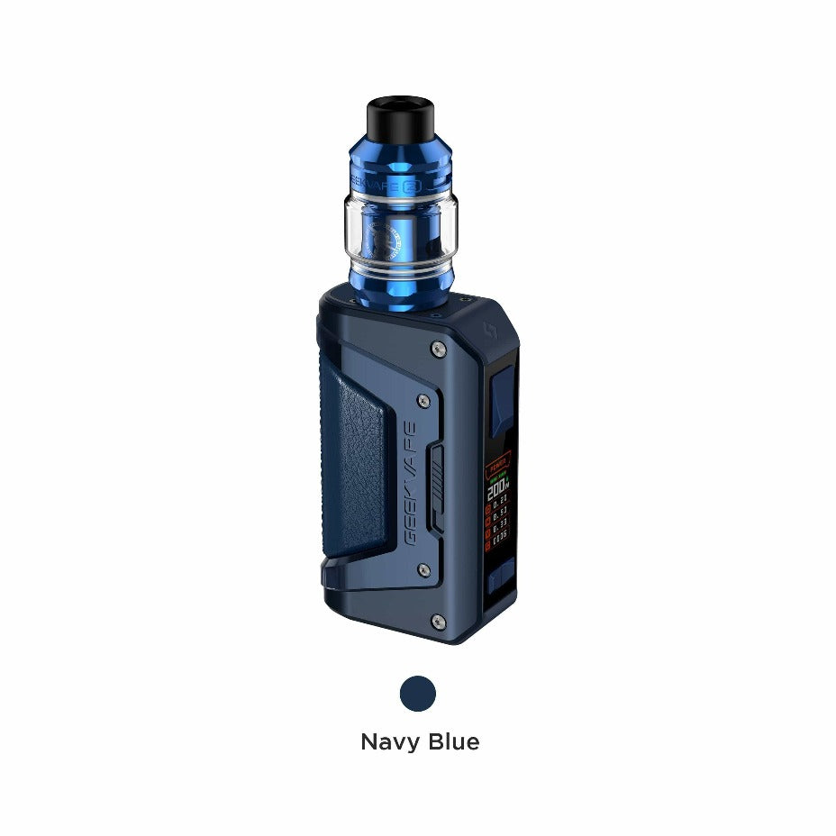 Geekvape Aegis Legend 2 Starter Kit-200W Navy Blue Winkler Vape SuperStore and Bong Shop Manitoba Canada