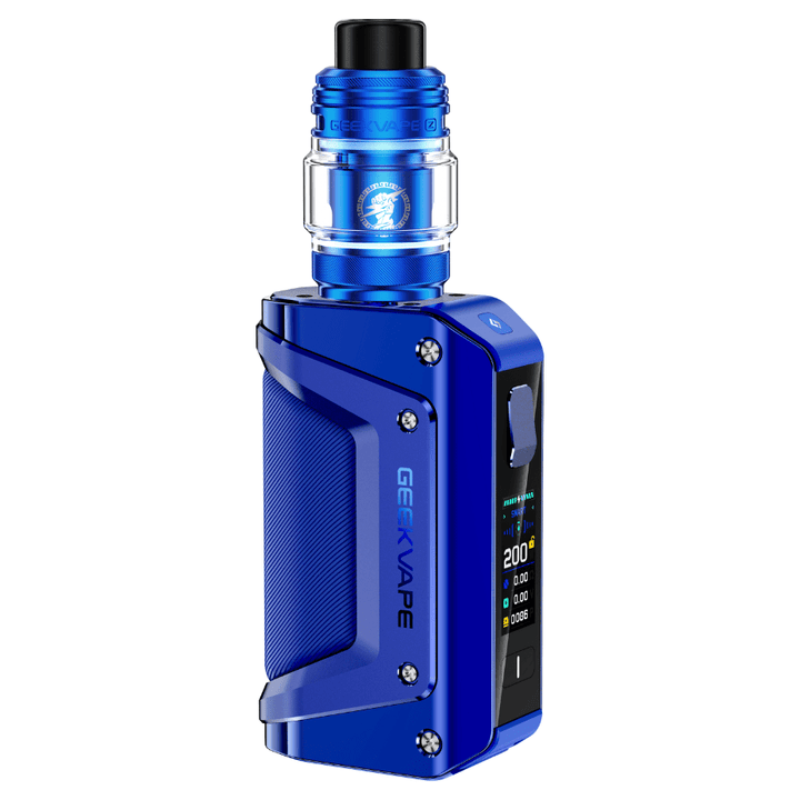 Geekvape Aegis Legend 3 200w Starter Kit Blue Winkler Vape SuperStore and Bong Shop Manitoba Canada