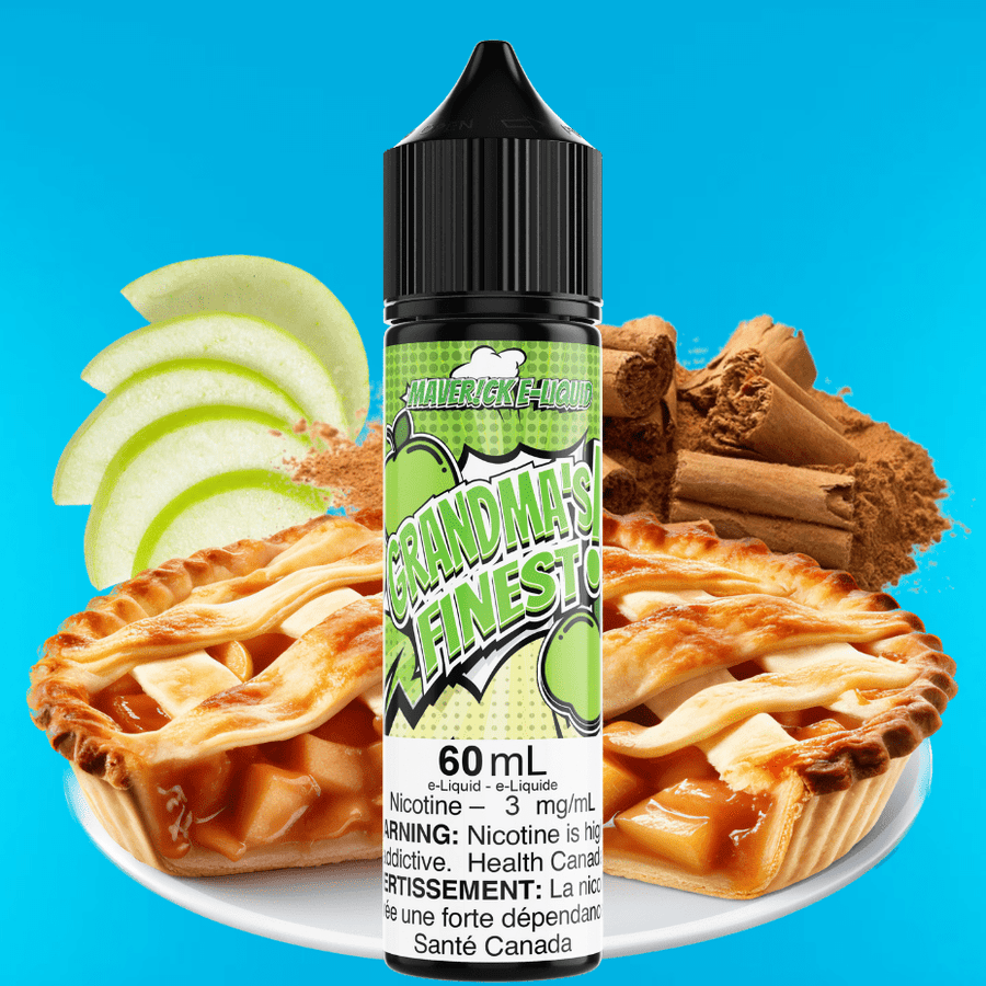 Grandmas Finest by Maverick E-Liquid Winkler Vape SuperStore and Bong Shop Manitoba Canada