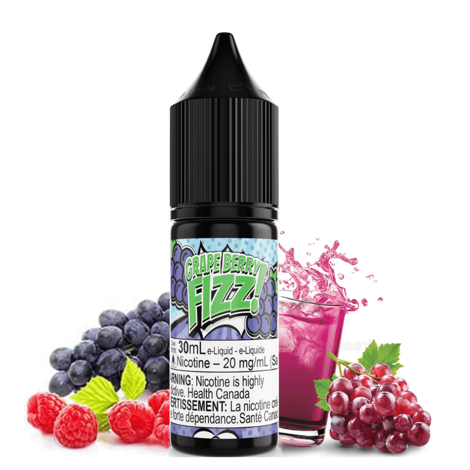 Grape Berry Fizz Salt by Maverick E-Liquid 30ml / 12mg Winkler Vape SuperStore and Bong Shop Manitoba Canada