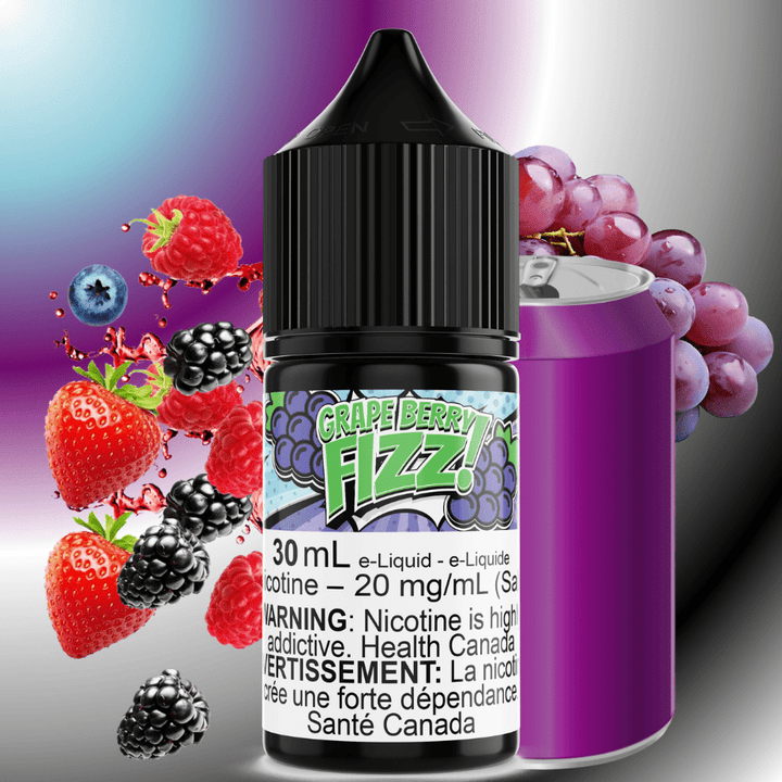 Grape Berry Fizz Salt by Maverick E-Liquid Winkler Vape SuperStore and Bong Shop Manitoba Canada