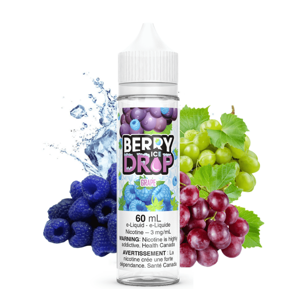 Grape Ice by Berry Drop E-Liquid Winkler Vape SuperStore and Bong Shop Manitoba Canada