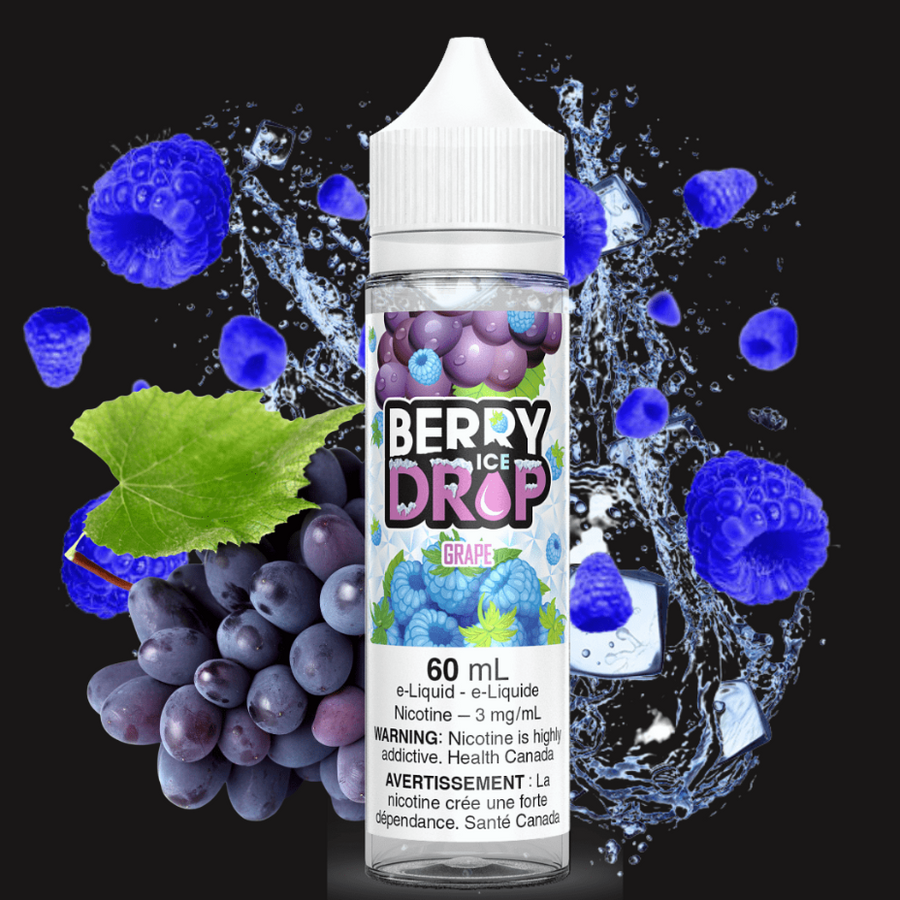 Grape Ice by Berry Drop E-Liquid Winkler Vape SuperStore and Bong Shop Manitoba Canada