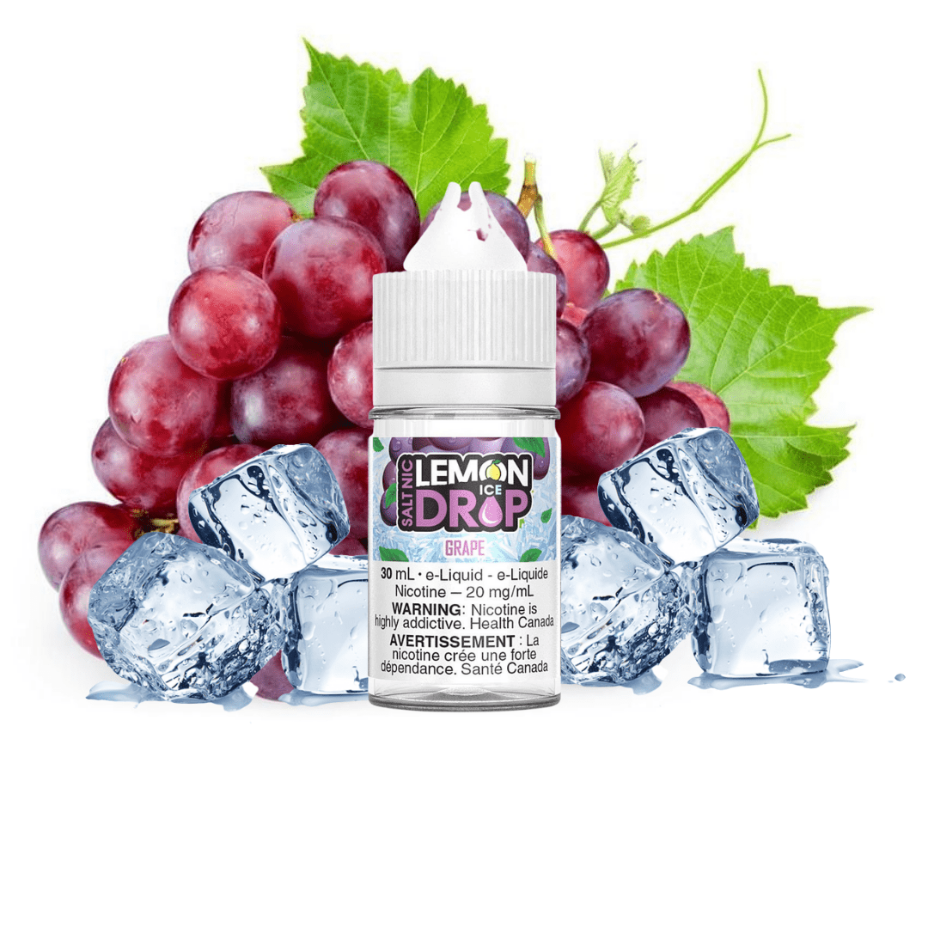 Grape Ice by Lemon Drop Salt Winkler Vape SuperStore and Bong Shop Manitoba Canada