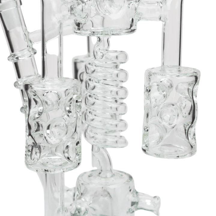 H2O Glass Coil Bong w/6 Rocket Percs-21" Winkler Vape SuperStore and Bong Shop Manitoba Canada