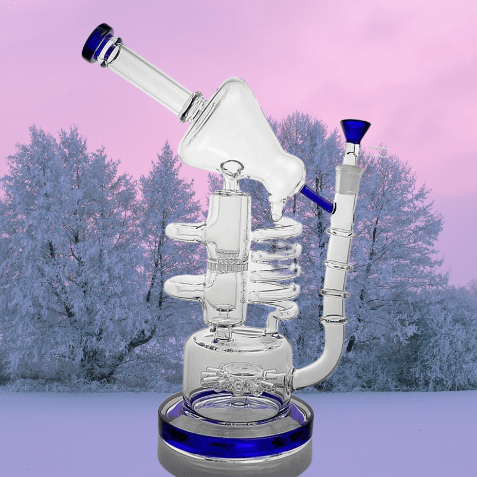 H2O Sprinkler Dab Rig W/ Coils & Perc-12" Winkler Vape SuperStore and Bong Shop Manitoba Canada