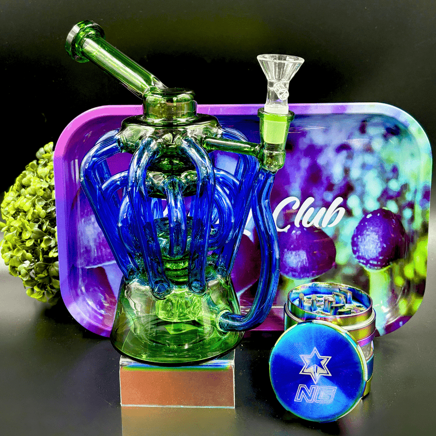 High Class Glass Multiple Arms Rig 11" 11" Winkler Vape SuperStore and Bong Shop Manitoba Canada