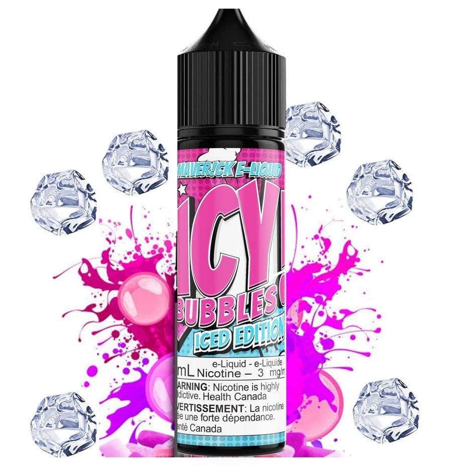 Icy Bubbles by Maverick E-Liquid 60ml / 3mg Winkler Vape SuperStore and Bong Shop Manitoba Canada