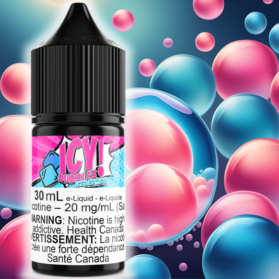 Icy Bubbles Salt by Maverick E-Liquid Winkler Vape SuperStore and Bong Shop Manitoba Canada