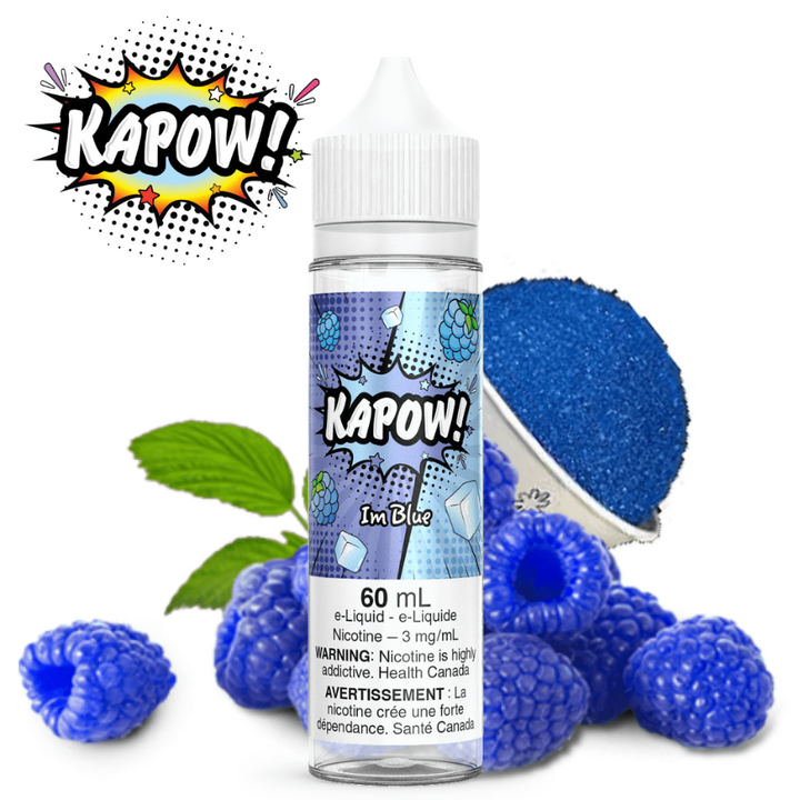 Im Blue by Kapow E-Liquid 60ml / 3mg Winkler Vape SuperStore and Bong Shop Manitoba Canada