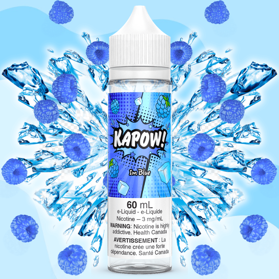 Im Blue by Kapow E-Liquid Winkler Vape SuperStore and Bong Shop Manitoba Canada