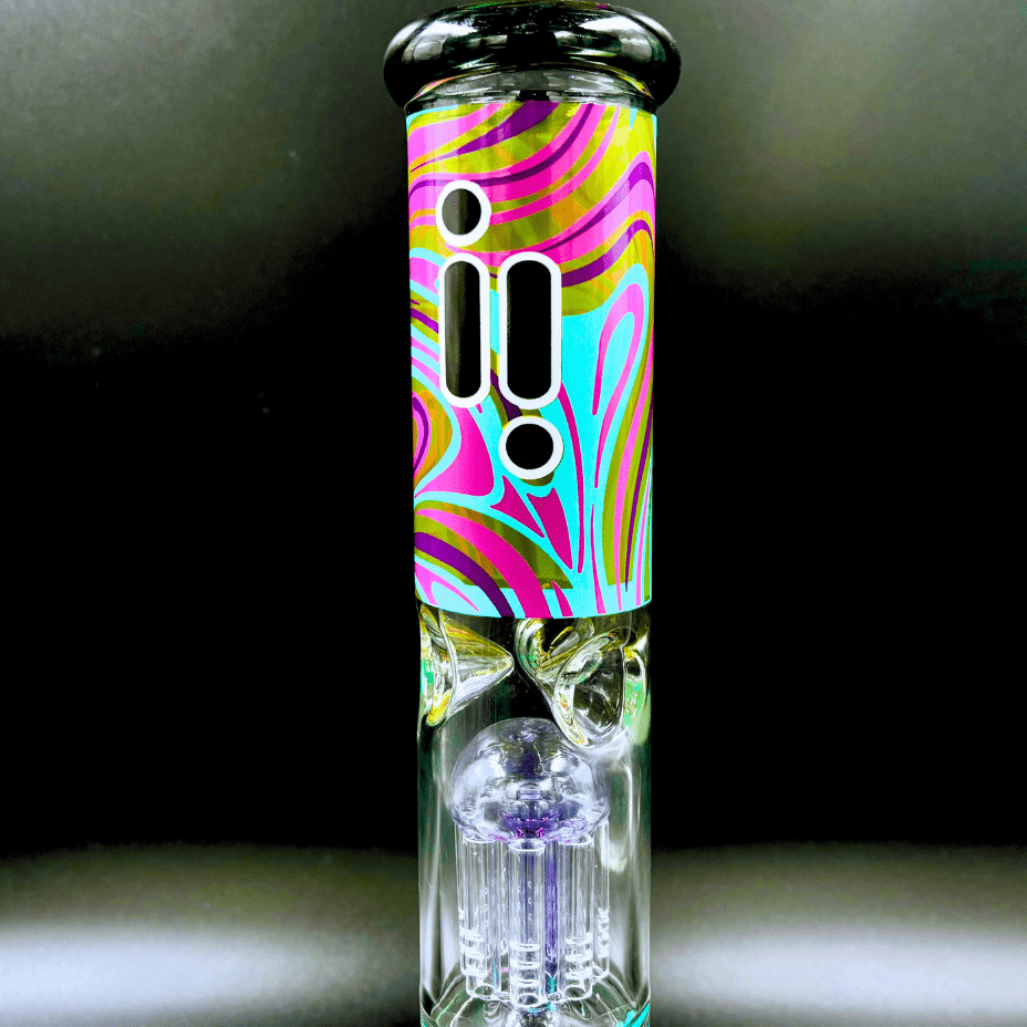 Infyniti Untamed 7mm Jellyfish Beaker w/ Tree Perc 14" Winkler Vape SuperStore and Bong Shop Manitoba Canada