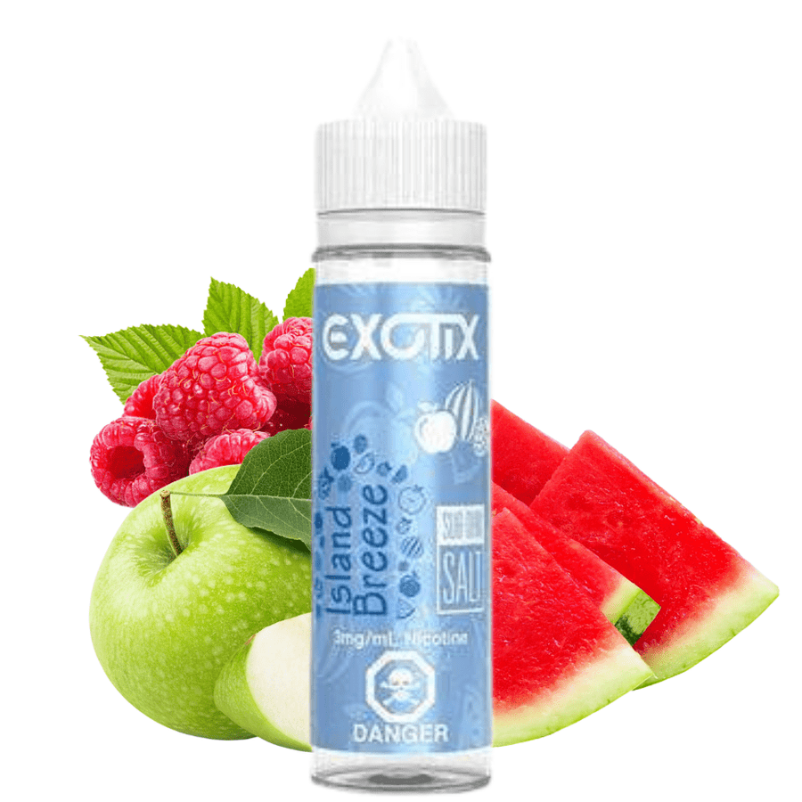 Island Breeze By Exotix E-Liquid 60mL / 3mg Winkler Vape SuperStore and Bong Shop Manitoba Canada