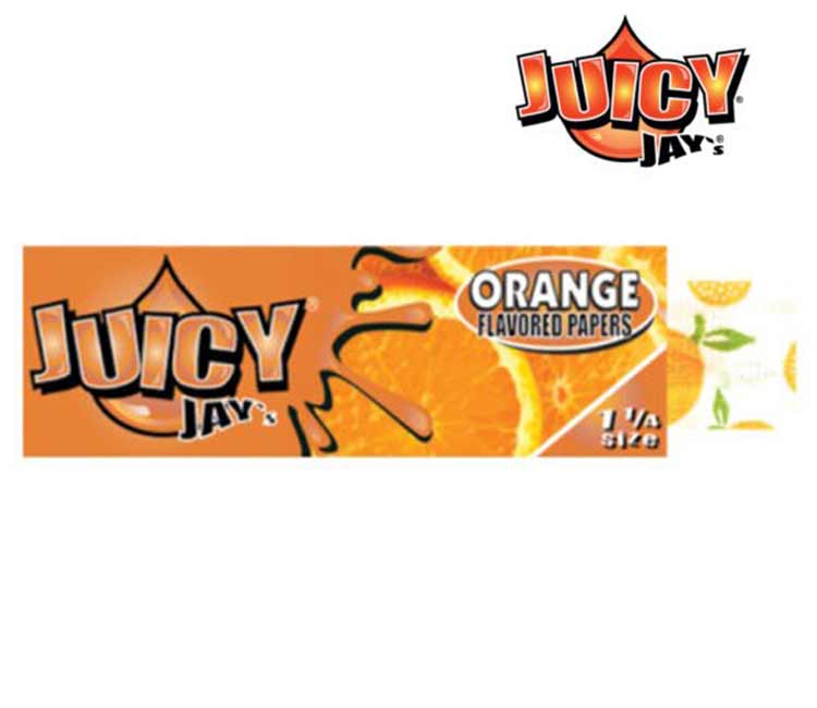 Juicy Jay's Rolling Papers Orange Winkler Vape SuperStore and Bong Shop Manitoba Canada