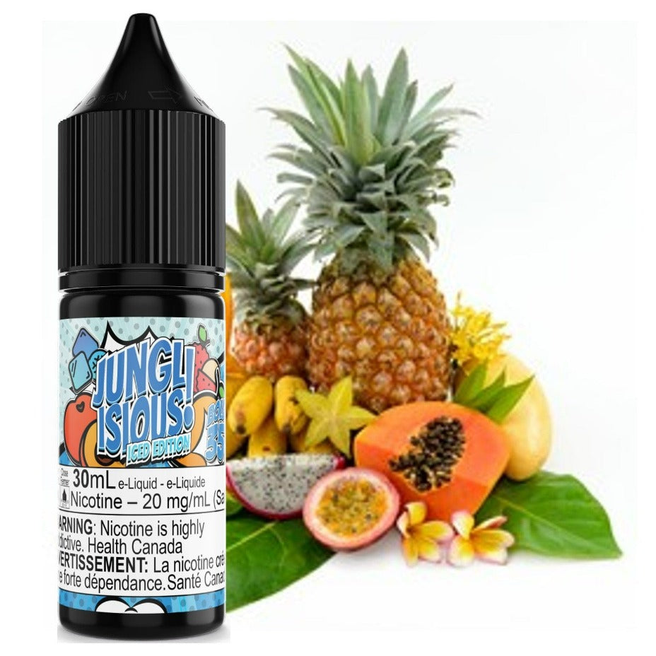 Junglicious Salt by Maverick E-Liquid 12mg Winkler Vape SuperStore and Bong Shop Manitoba Canada