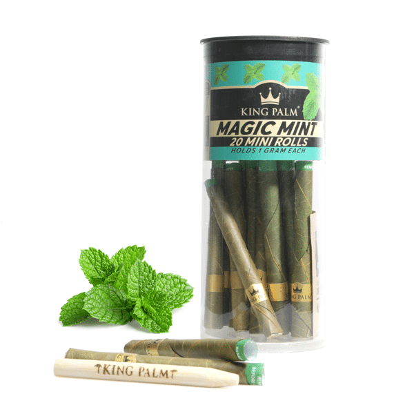 King Palm 2 Mini Rolls-Magic Mint Winkler Vape SuperStore and Bong Shop Manitoba Canada