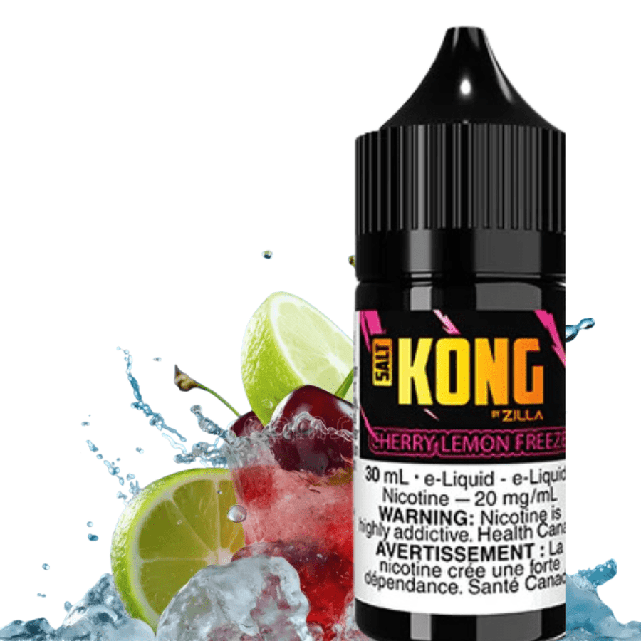 Kong Salt by Zilla-Cherry Lemon freeze 30ml in Manitoba Canada