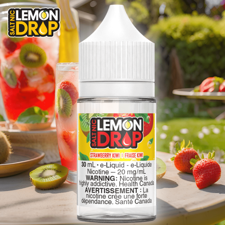 Lemon Drop Salt - Strawberry Kiwi 30ml Winkler Vape SuperStore and Bong Shop Manitoba Canada