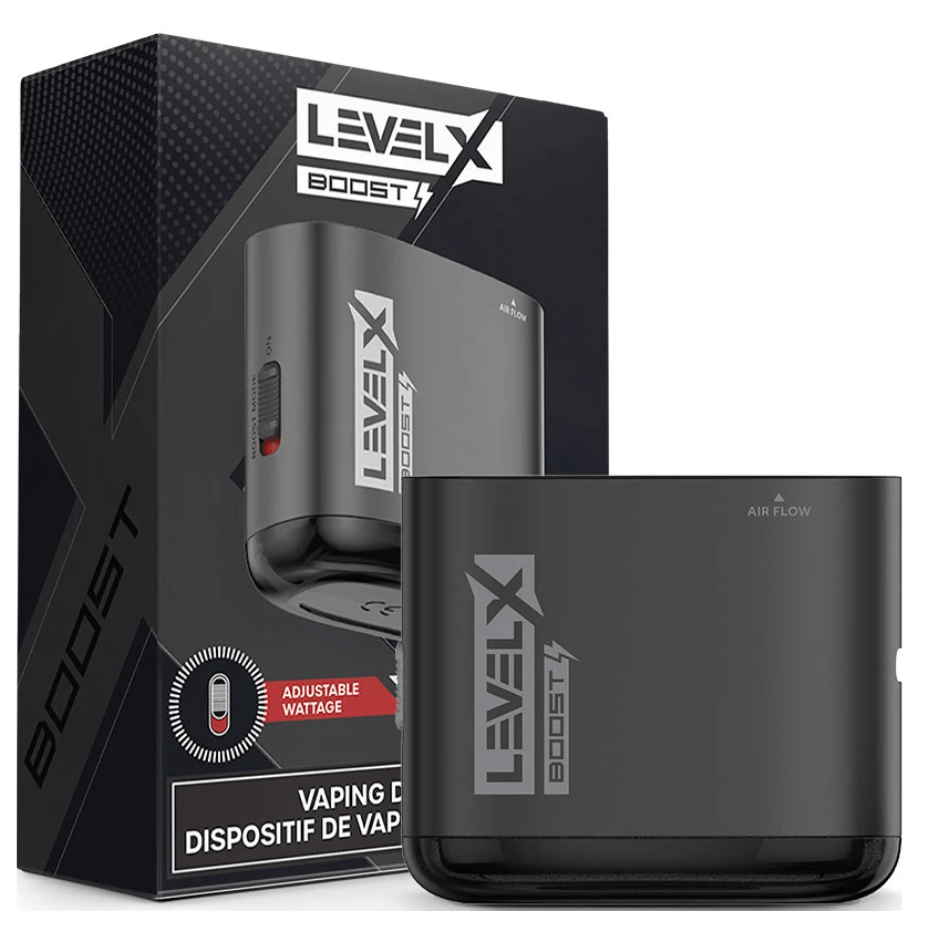 Level X Boost Battery-850mAh 850mAh / Black Winkler Vape SuperStore and Bong Shop Manitoba Canada