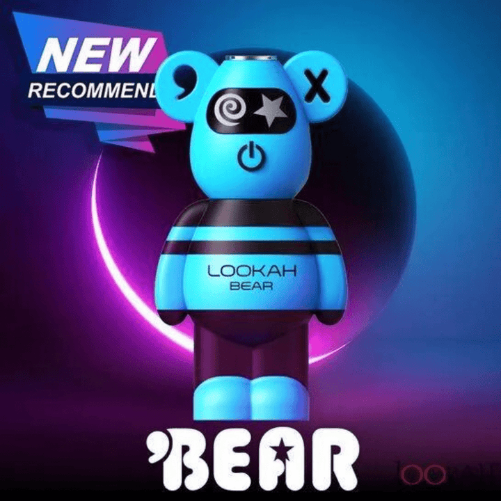 Lookah Bear 510 Thread Battery 500mAh / Blue Winkler Vape SuperStore and Bong Shop Manitoba Canada