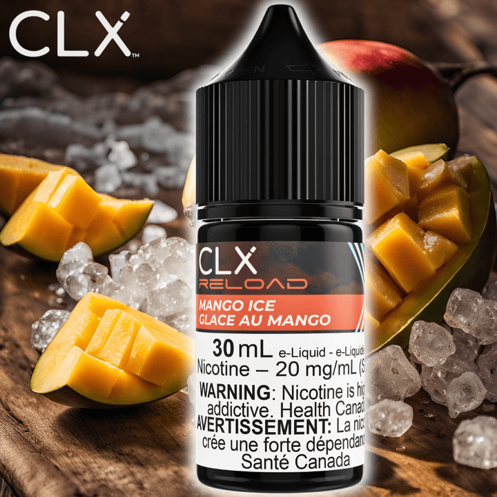 Mango Ice Salt by CLX Reload E-Liquid Winkler Vape SuperStore and Bong Shop Manitoba Canada