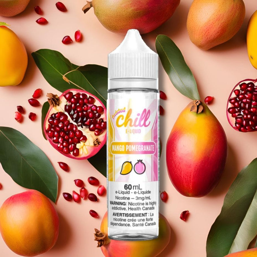 Mango Pomegranate by Chill Twisted E-liquid 60ml / 3mg Winkler Vape SuperStore and Bong Shop Manitoba Canada