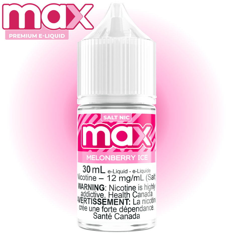 Max E-Liquid - Melonberry Ice Salt 30mL / 12mg Winkler Vape SuperStore and Bong Shop Manitoba Canada