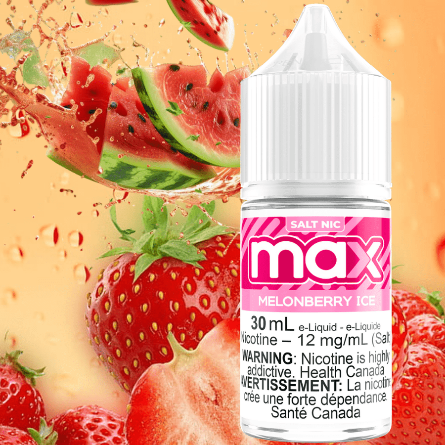 Max E-Liquid - Melonberry Ice Salt Winkler Vape SuperStore and Bong Shop Manitoba Canada