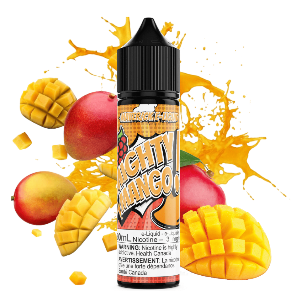 Mighty Mango by Maverick E-Liquid Winkler Vape SuperStore and Bong Shop Manitoba Canada