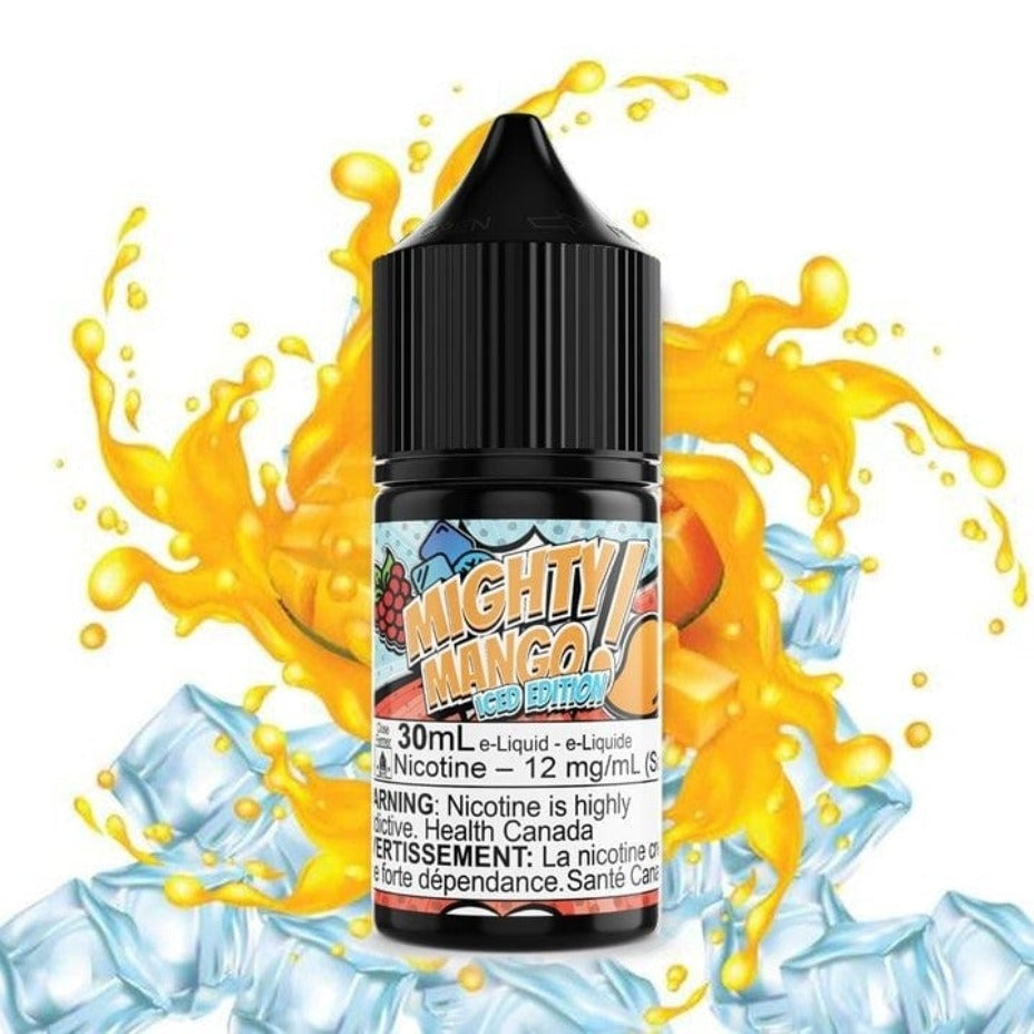 Mighty Mango Iced Salt by Maverick E-Liquid 30ml / 12mg Winkler Vape SuperStore and Bong Shop Manitoba Canada